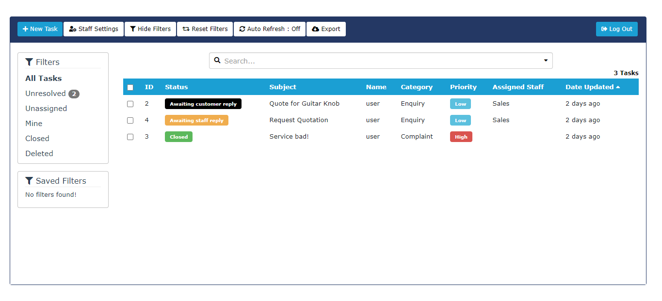 SC Admin Panel