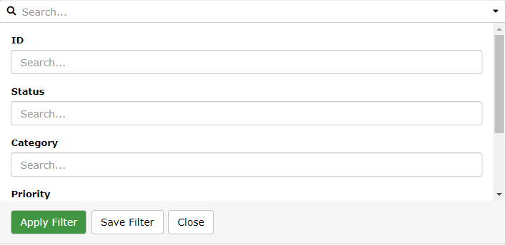 SC User Search Filter